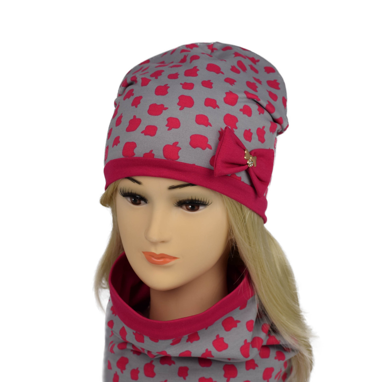 Трикотажний двошаровий набір для дівчинки