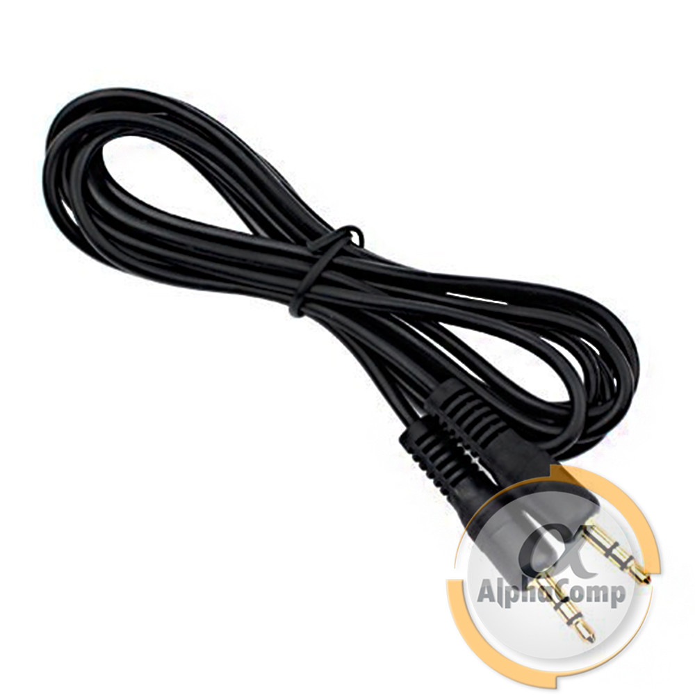 Аудіокабель mini-Jack (3.5мм/male-male) 1m