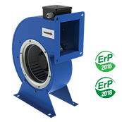 Вентилятор відцентровий в спіральному корпусі ВЦУ 2Е 140х60