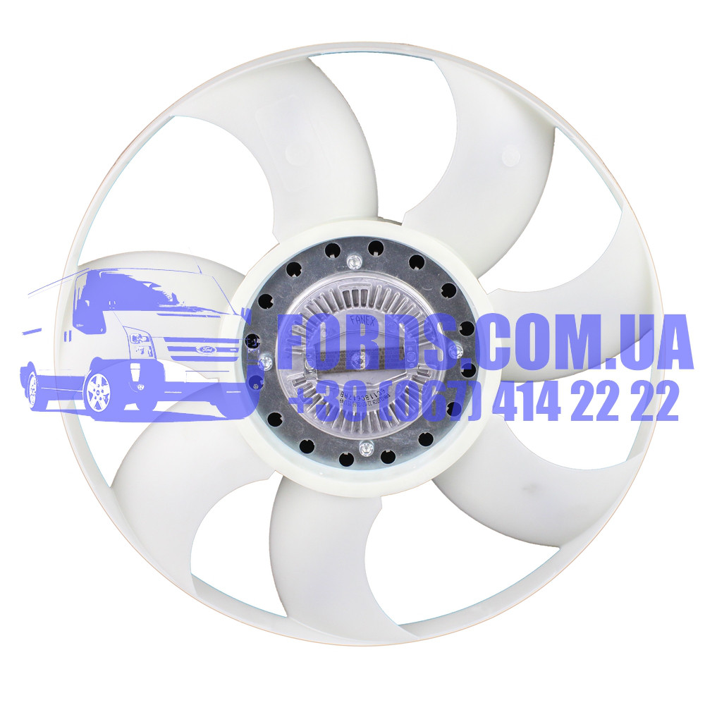 Віскомуфта з крильчаткою FORD TRANSIT 2006- (2.2 TDCI/2.4 TDCI AC+ 7 Лопатей) (1695329/6C118C617CC/CS2710)