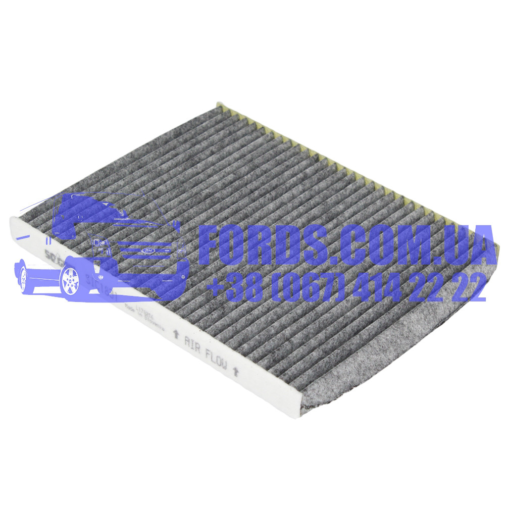 Фільтр салону FORD FIESTA/ECOSPORT/B-MAX/COURIER 2008- (Вугілля) (1566997/8V5J19G244AA/AHC282) ПОЛЬЩА