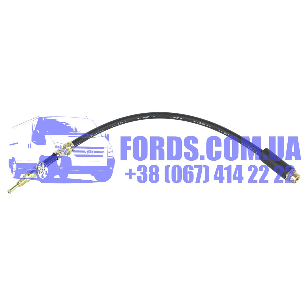 Шланг гальмівний передній FORD FIESTA/FUSION 2001-2012 (1437504/2S612078AF/BS1292) DP GROUP, фото 1