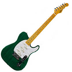 Электрогитара G&L ASAT Z3 (Clear Forest Green, maple, 3-ply Pearl) № CLF45565