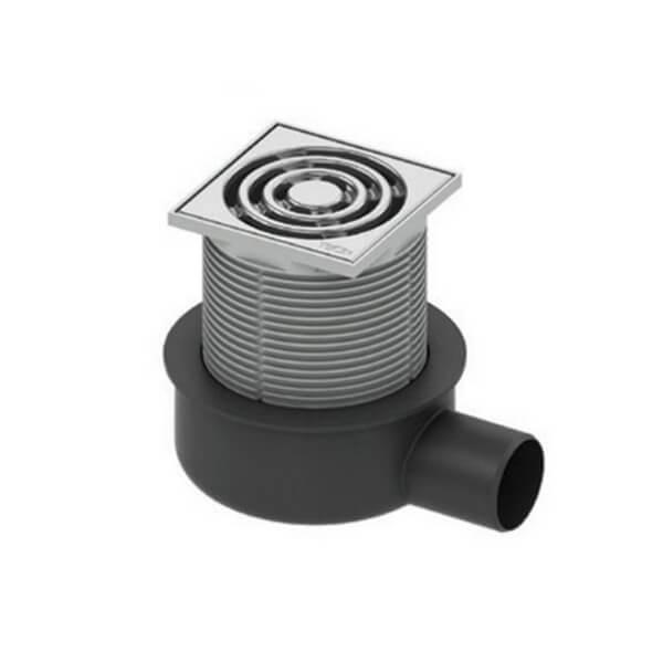 Трап TECEdrainpoint S 50 3601050 низький з горизонтальним під'єднанням DN50