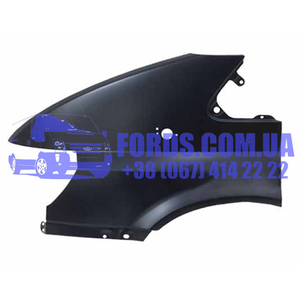 Крило переднє FORD TRANSIT 2000-2006 (Ліва З отвором) (4469787/YC1516016BT/V011L) UMAY