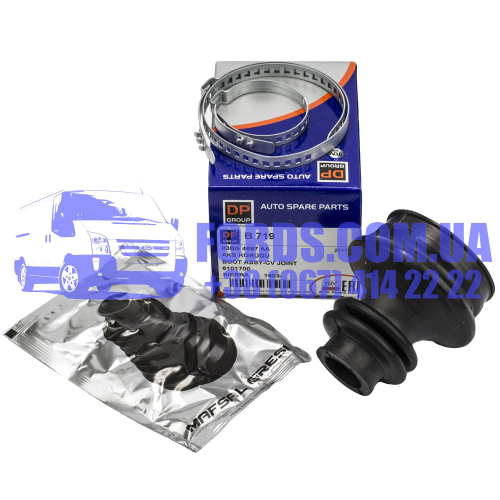 Пильник ШРУСа FORD SIERRA 1982-1993 (1058426/83BX4K258AB/B719) DP GROUP