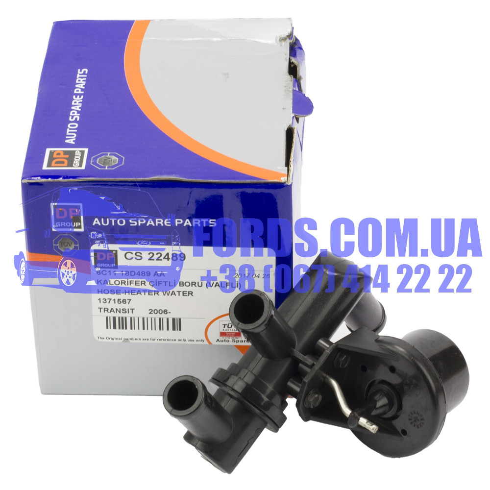 Клапан отопителя FORD TRANSIT 2006-2014 (1371567/6C1118D489AA/CS22489 ...