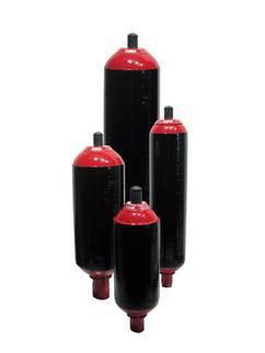 Гідроакумулятор балонний Hydac 10л (з газовим клапаном), фото 1