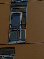 Oкно Комфорт Таун на балкон 1140х2610 REHAU Euro-Design 70 с энергоэффективным стеклопакетом