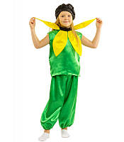 Карнавальный костюм ПОДСОЛНУХ мальчик на 4,5,6,7,8,9 лет, детский маскарадный костюм СОНЯШНИК праздник осени