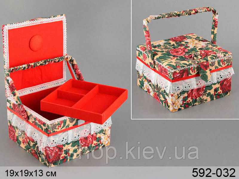 Скринька для рукоділля Троянди