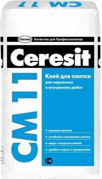 Клей для керамічної плитки Ceresit СМ-11 Харків, 25 кг