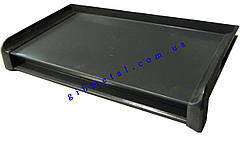 Заглушка на відлив віконний чорна RAL 9005  довжина 586 мм