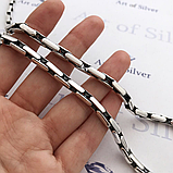 Срібний литий ланцюжок якорного типу. Арт. 0202, фото 6