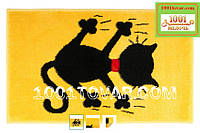 Жаккардовый коврик в прихожую "Cat" (Кот), размер 80х50 см. Серия Colibri, Carat