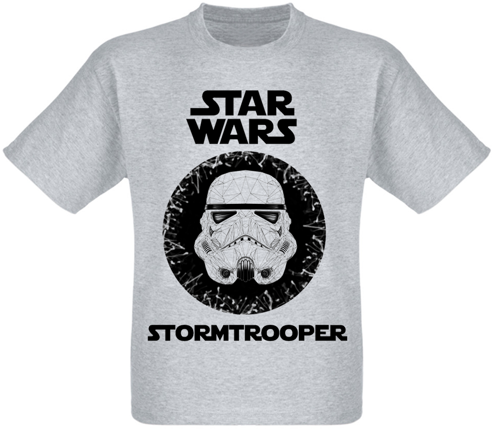 Футболка Star Wars - Stormtrooper (меланж)