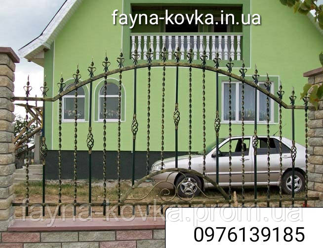 Кована огорожа недорого (185)