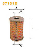 Фильтр гидроусилителя Mercedes 814 57131E Wix Filters