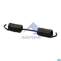 Пружина тормозной колодки Mercedes d37x255 100.095 Sampa