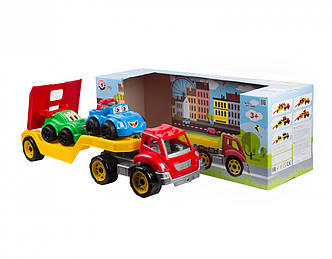 Игровой набор Автовоз с машинками, 3 эл. «ТехноК» (3909), фото 1