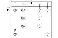 Накладки тормозные Mercedes 410x223x17 STD 19496.00 Grantex