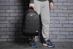 Рюкзак міський спортивний Nike air чоловічий жіночий темно-сірий портфель для ноутбука Найк