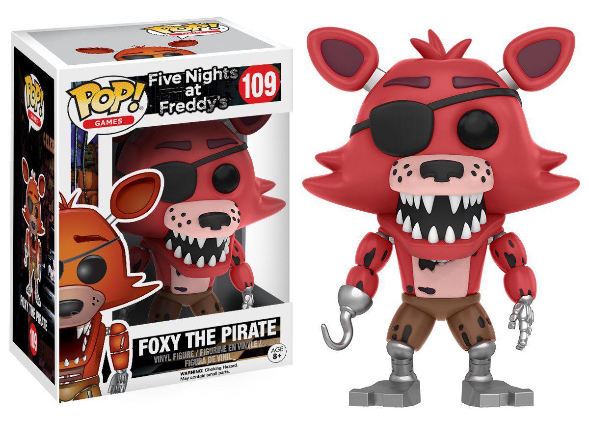Фігурки 5 ночей з Фредді Пірат Фоксі Funko Five Nights at freddy's - Foxy The Pirate / 109
