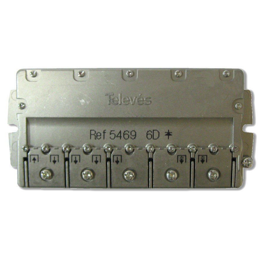 Делитель сплитер Splitter 6 (5-2400МГц) Televes (5469) арт.50078