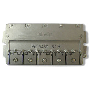 Делитель сплитер Splitter 8 (5-2400МГц) Televes(5489) арт.50079