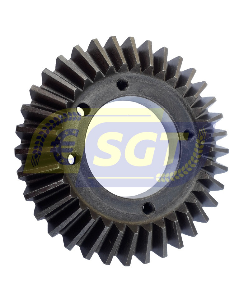 Шестерня конусна z35 сухого редуктора на прес-підбирач Claas Markant | 813524, фото 1