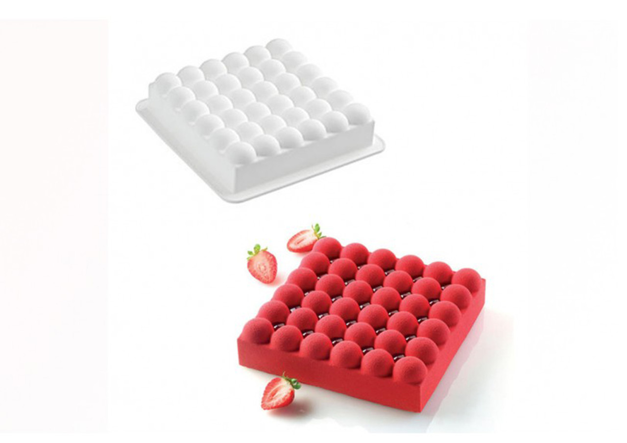 Силіконова форма для євродесертів Bubble, фото 1