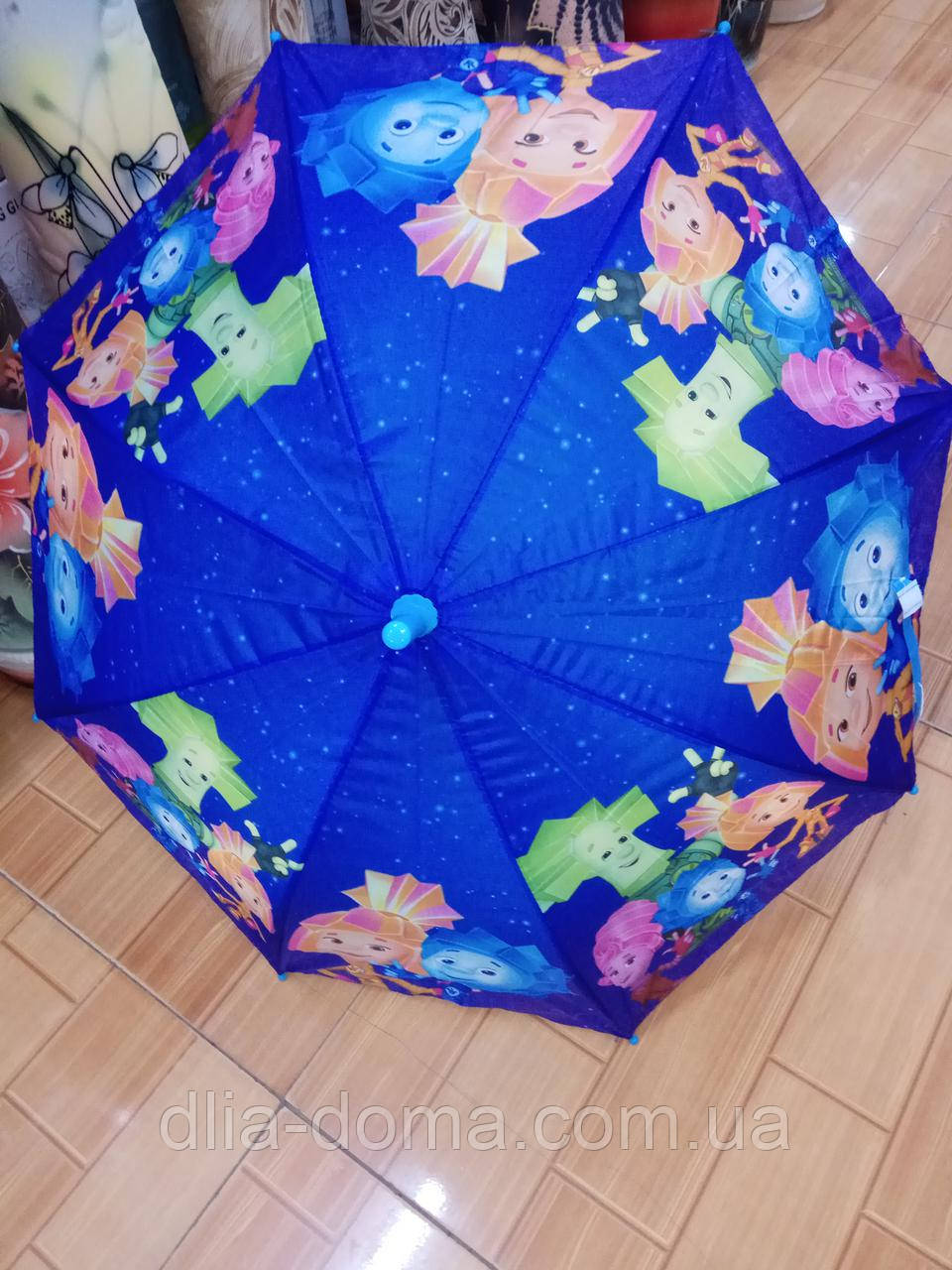 Детский зонт фиксики - фото 1 - id-p666350604