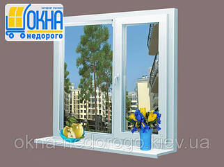 Двостулкове вікно Veka SoftLine