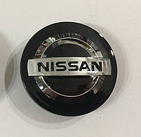 Заглушки ковпачки литих дисків Nissan чорні