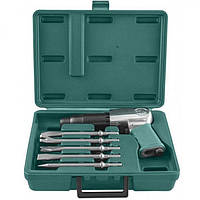 Набір пневматичного інструменту молоток — 2100 уд./хв 283 л/хв і комплект насадок 8 н JAH-6833HK Jonnesway