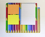 Блокнот-планшет NotePad зі стікерами Post-it «Олівці», фото 4