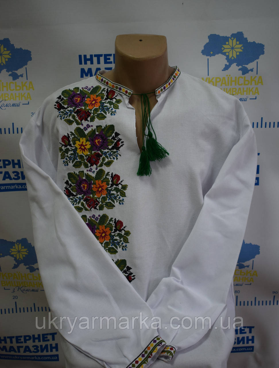 Вишиванка чоловіча "Квіткова" 5 чол.