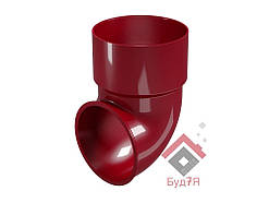 Коліно зливне 80мм 87,5°