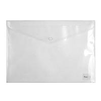 Папка Axent на кнопці А4, прозора 1402-27-A