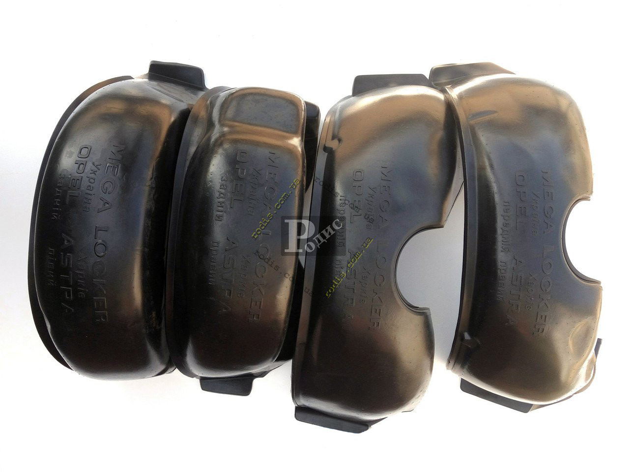 Підкрилки OPEL Astra G 1998-2009 захист колісних арок Опель Астра