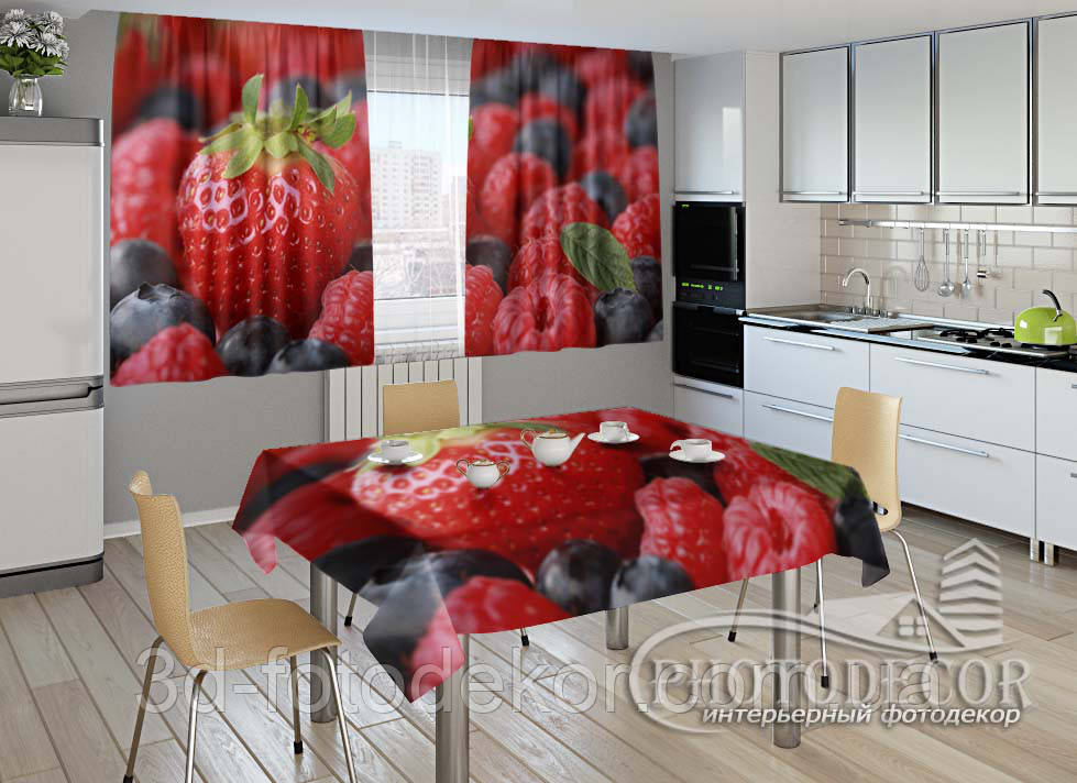 Фото комплект для кухні "Смачні фрукти", фото 1