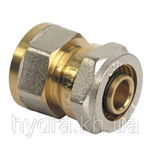 Муфта з внутрішньою різьбою 20х1/2" металопластик