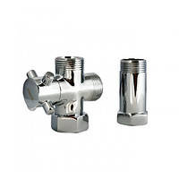 Кран Koer 3/4" у змішувач для пральної машини 521