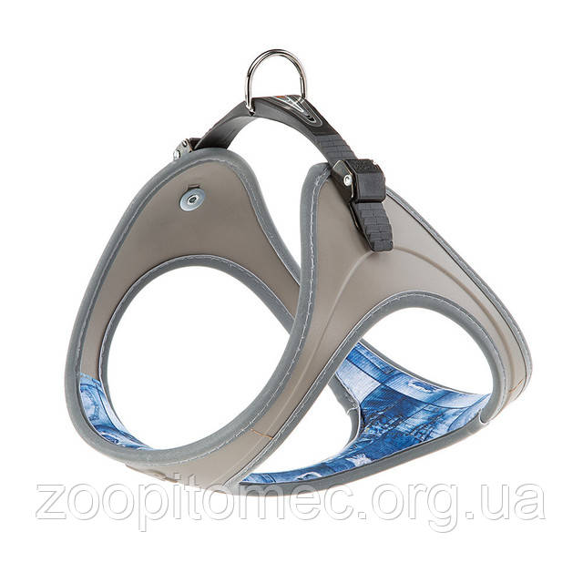  Шлея для собак ERGOFLEX P FASHION DENIM М Ferplast (Ферпласт) з м'якою підкладкою