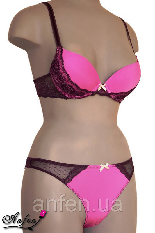 Гарний комплект білизни Bretele з мереживом