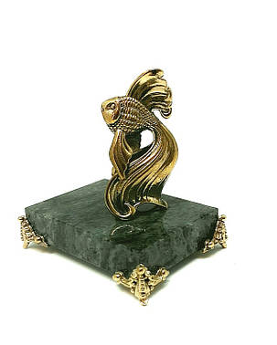 Оригінальний подарунок статуетка "Золота Рибка", фото 2