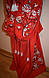 Плаття в стилі бохо "Ольга" червоне, фото 3