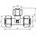 Трійник 32x32x32 FADO (RFT35), фото 3