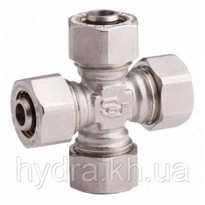 Хрестовина 16х16х16х16 обжимний SandiPlus