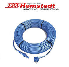 Двожильний нагрівальний кабель FS 120 W — 12 m з вбудованим термостатом Hemstedt 